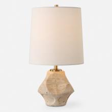 Uttermost 30414-1 - Indent Travertine Accent Lamp