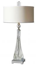 Uttermost 26294-1 - Uttermost Grancona Twisted Glass Table Lamp