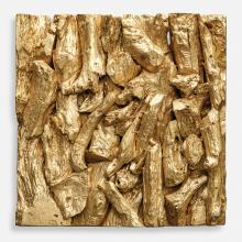 Uttermost 04327 - Rio Gold Wood Wall Décor