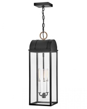 Hinkley 10662BK-BU - Large Hanging Lantern