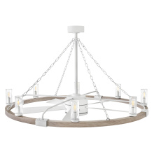 Hinkley 906144FMW-LWD - Sawyer 52" LED Smart Fandelier