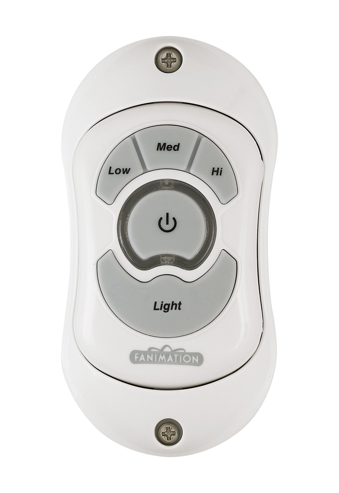 Hand Held Remote Non-Reversing - Fan Speed - WH