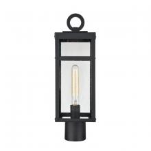 ELK Home 69703/1 - Dalton 20'' High 1-Light Outdoor Post Light - Textured Black