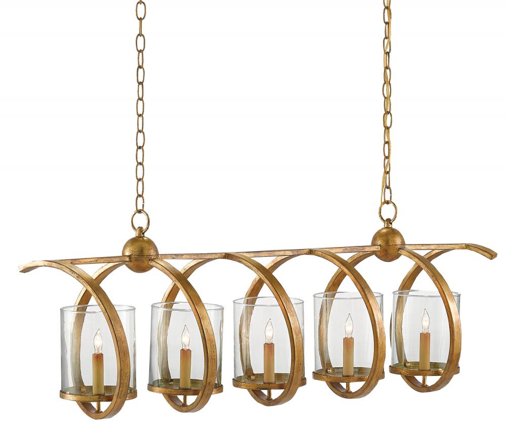 Maximus Gold Chandelier