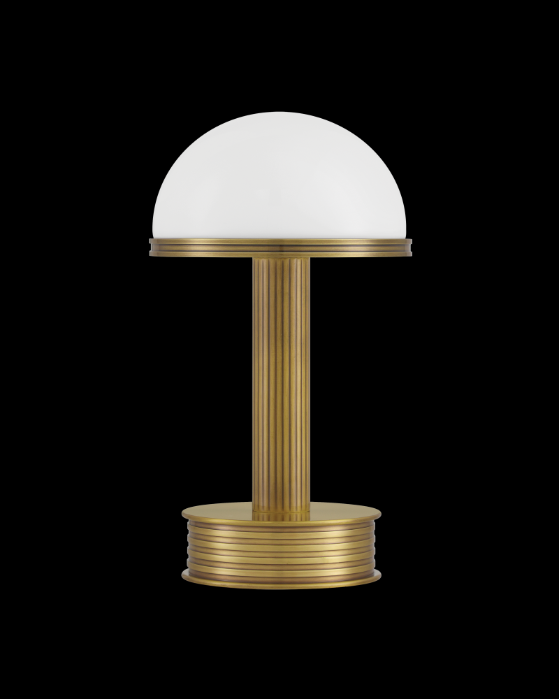 Promenade Brass Cordless Table Lamp